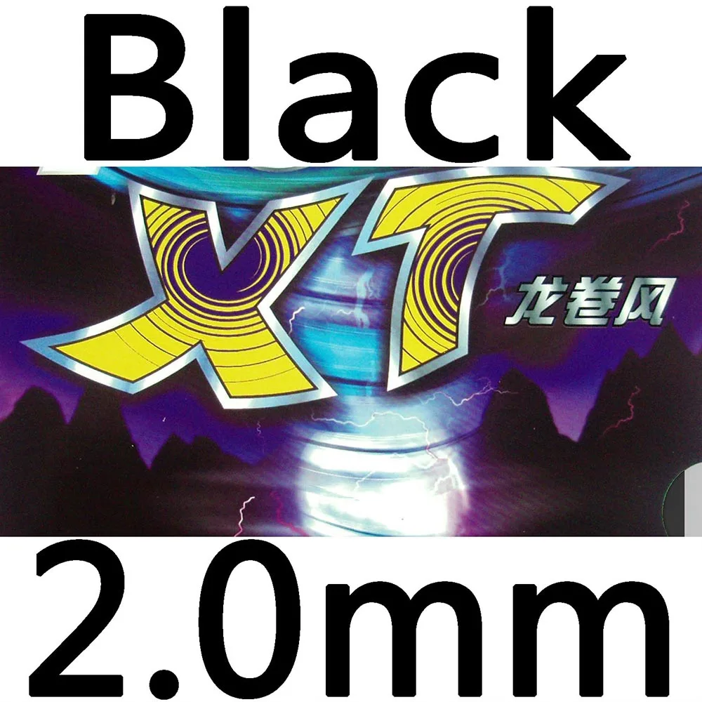 KTL Pro XT Pro-XT ProXT прыщи в настольном теннисе Резина с губкой ракетка спорт - Цвет: Black 200
