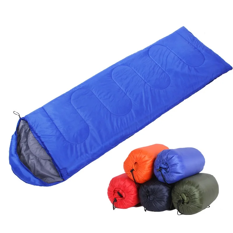 Outdoor adult envelope style hooded Sleeping Bags camping equipment ...