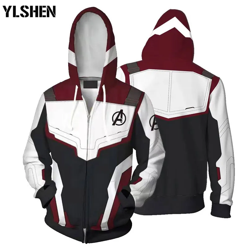2019 Avengers Endgame Hoodie Jacket Avengers Cosplay Costumes Sweatershirt Spiderman Costume Harry Potter Suit Zeemeerminstaart
