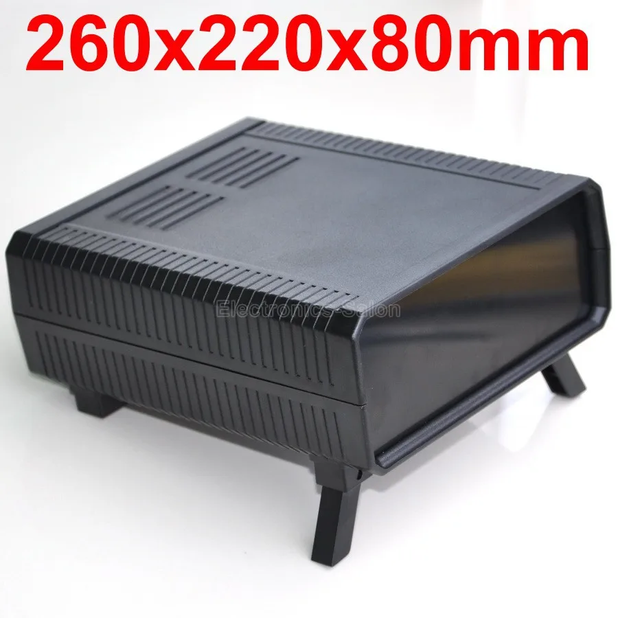 

HQ Instrumentation ABS Project Enclosure Box Case,Black, 260x220x80mm.