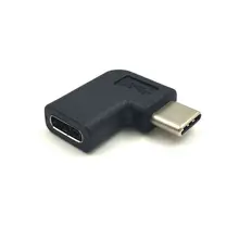 USB 3 1 Тип C папа к женскому адаптер конвертер 90 градусов правый