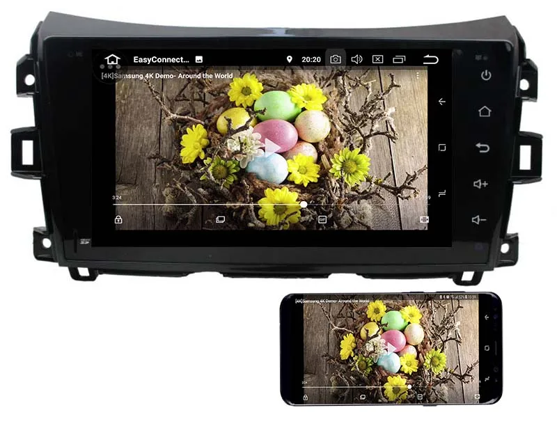 Sale Belsee for Nissan NP300 Navara 2014-2016 PX5 Octa Core Stereo Android 8.0 Car Radio GPS Navigation Unit WiFi Bluetooth Autoradio 4