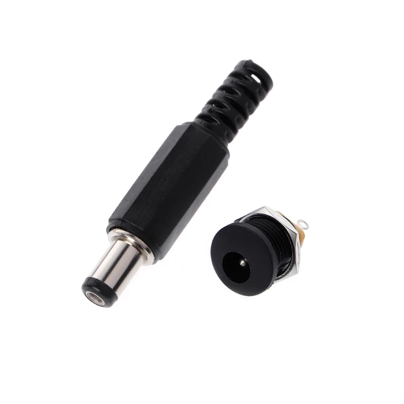 Разъем питания 5. Штекер питания колокольчик. 1 мм. 1mm(на кабель). 1х5.