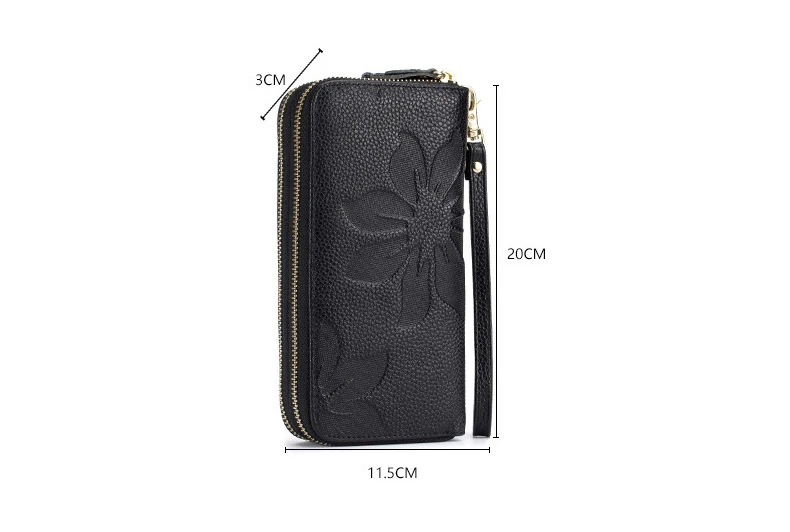Women genuine leather wallet 15