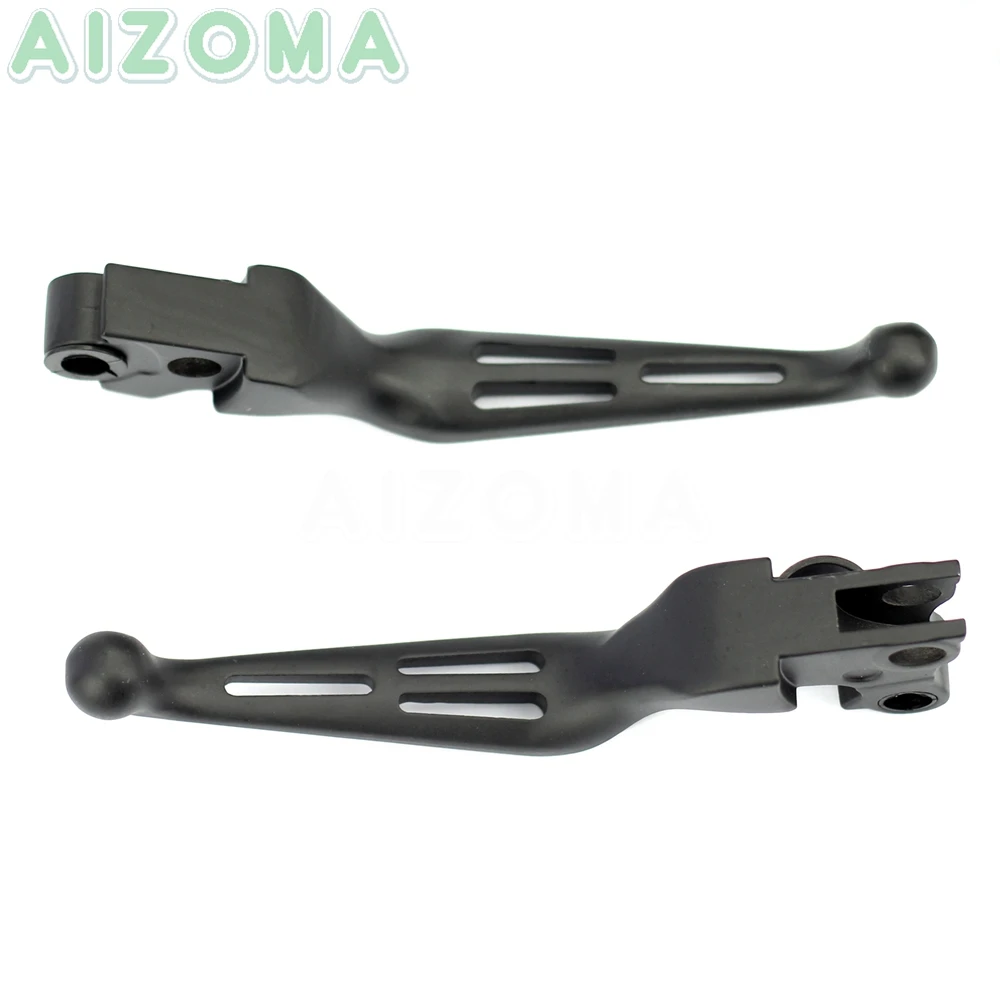 

Motorcycle Slotted Wide Brake Clutch Hand Levers for Harley Softail Fat Boy FLST 1996-14 Dyna Low Rider Street Fat Bob FXD FLD