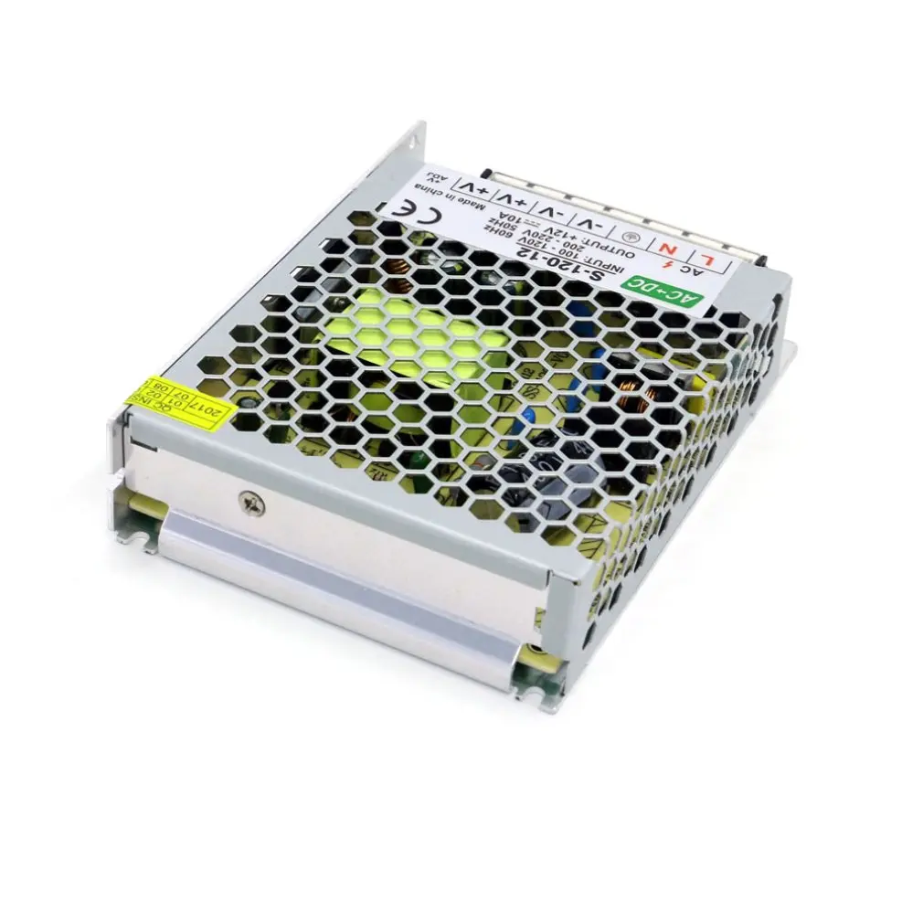 Малый объем 3 см мощный источник питания трансформатор AC/Dc 12V 5A 120W 150W 350W 360W