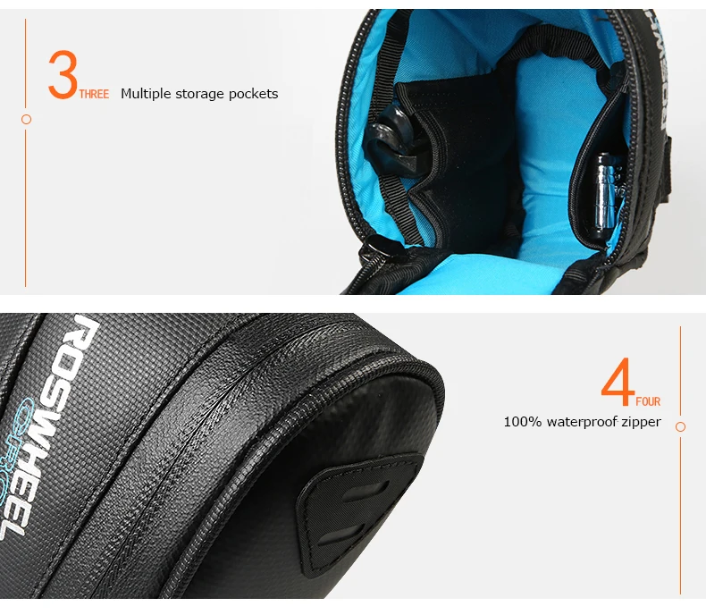Excellent Roswheel Cross Series 131455 Mountain Road Cycling Bike Bicycle Back Rear Tail Seat Saddle Bag Pouch Pannier Sack Wedge Pack 8 Excellent Roswheel Cross Series 131455 Mountain Road Cycling Bike Bicycle Back Rear Tail Seat Saddle Bag Pouch Pannier Sack Wedge Pack 8