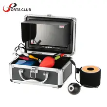 Портативный 30 м Рыболокаторы " ЖК-дисплей Цвет Мониторы 1000tvl HD Водонепроницаемый подводный Рыбалка Камера Ночное видение Fishfinder США/ЕС разъем