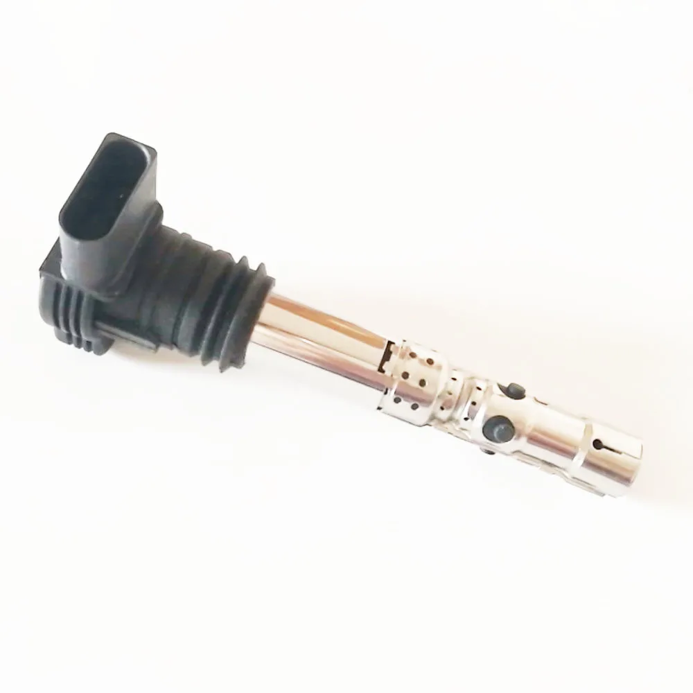 Катушка зажигания ELISHASTAR для VW GOLF JETTA a-udi A4 A6 SEAT 1,8 T 06A905115D черный полибутилентерефталат