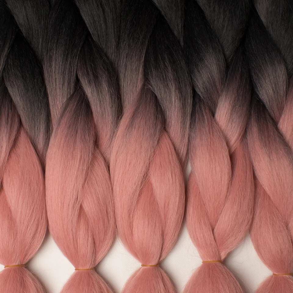 Two Tone Ombre Braiding Hair-063