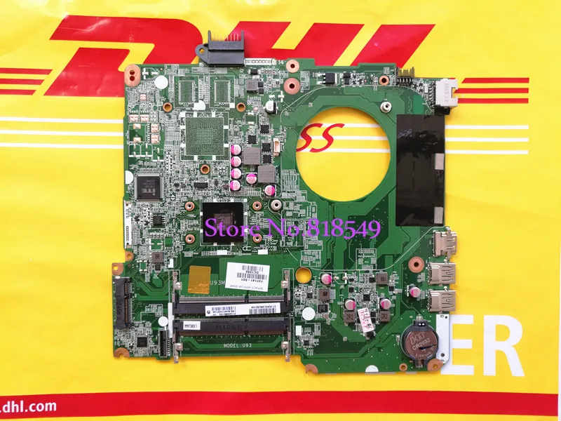 737141-501 / 737141-001 For hp PAVILION TOUCHSMART 15 15-N E1-2500 notebook motherboard DA0U93MB6D0 REV:D warranty 90 days 746447 501 746447 001 for hp touchsmart 15 envy15 motherboard hm87 740m 2g notebook system board tested