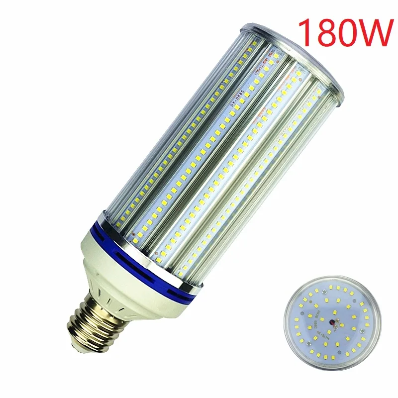 E27 E40 70 Вт 100 Вт 120 Вт 180 Вт светодиодный rgb led лампочки 110 V 220 V кукурузы лампы E26 E39 уличное освещение высокой яркости для склада инженер квадратных