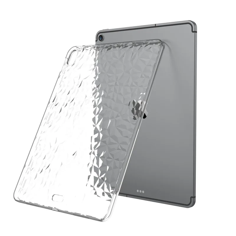 

Crystal 3D Diamond Shell Road Silicon TPU Case Cover For iPad Pro 9.7/10.5/11 Inch iPad air 1/air 2 2018 iPad Mini 1 2 3 4
