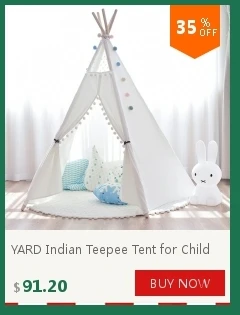Двор Розовый замок принцесса Дети Играют Палатки индейские палатки для детей портативная палатка вигвама Открытый Палатка Кемпинг театр