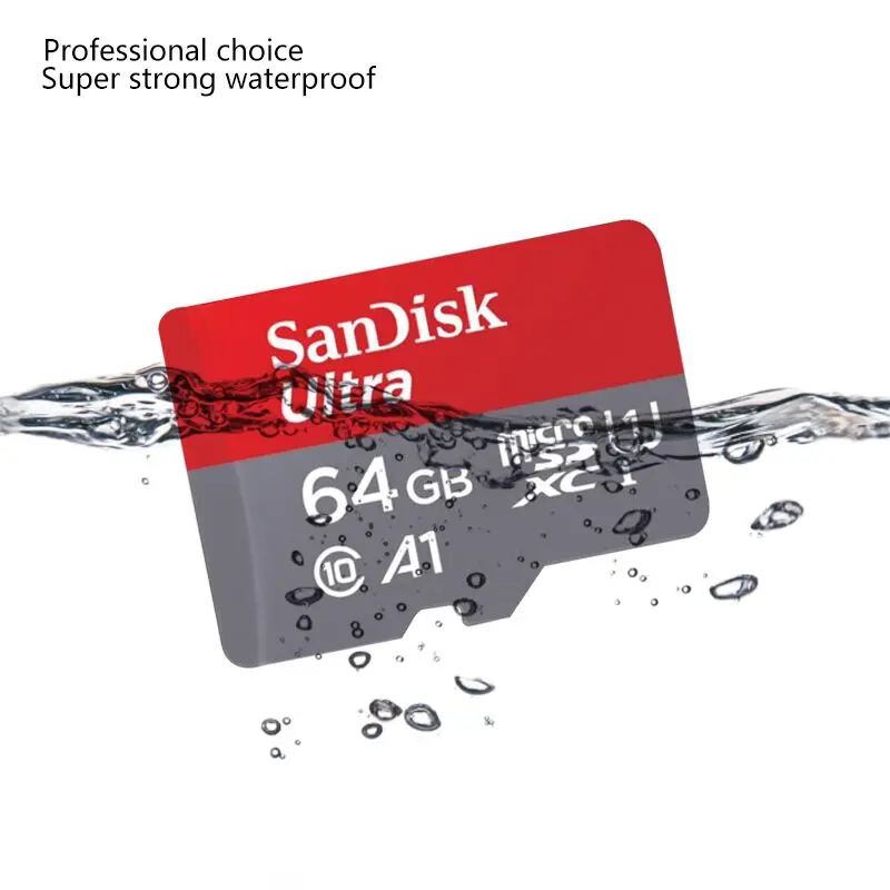 Оригинальная Micro sd Карта sandisk, 128 ГБ, 64 ГБ, класс 10, TF карты, карта памяти, SDXC, Microsd, 16 ГБ, 32 ГБ, SDHC, мини sd карта, флеш-память