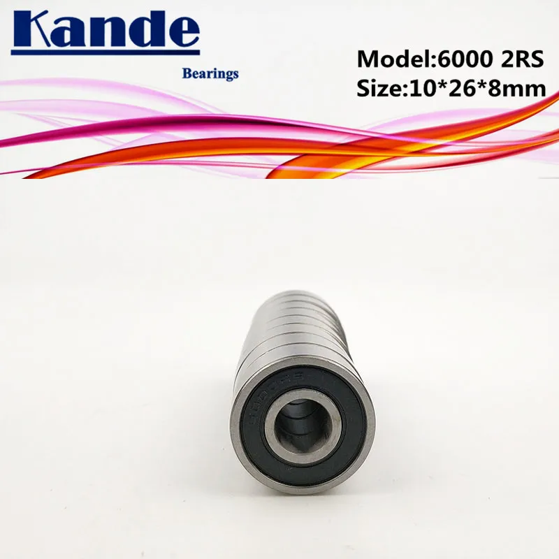 6000rs Bearing 10pcs Abec-5 High Quality 6000 2rs Single Row