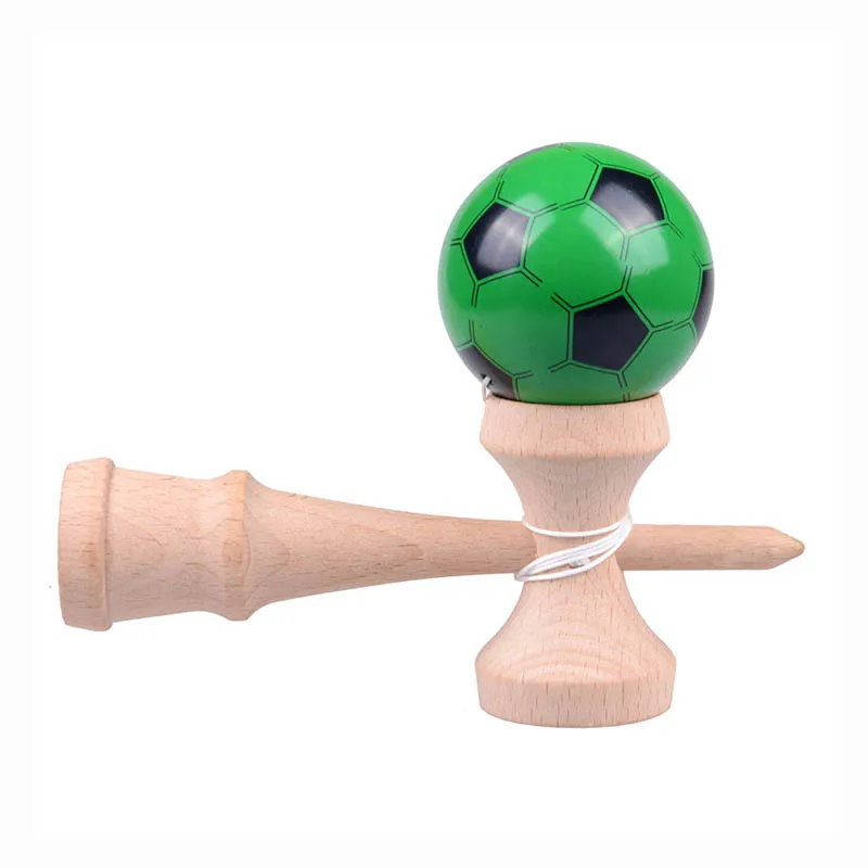 6 см бук Kendama деревянные шары для жонглирования профессиональные умелые спортивные игрушки для детей и взрослых