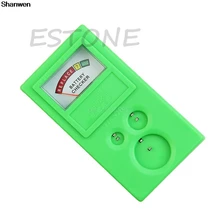 Пластиковые пуговица часы для ремонта монетных элементов батареи проверки мощности тест тестер инструмент