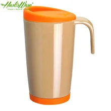 Husk'sWare рисовая шелуха Формованная чашка офисный кофейный чайный стаканчик 520 мл