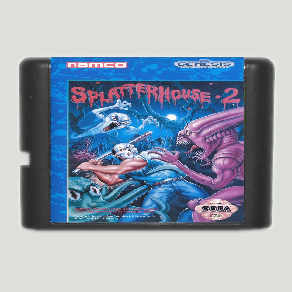 

Splatter House 2 16 Bit MD Game Card For Sega Mega Drive For Genesis