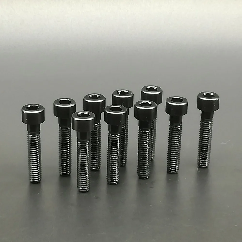 GR.5 10Pcs M8 x 20 Titanium Ti Socket Cap Head Bolts Allen Hex Screw