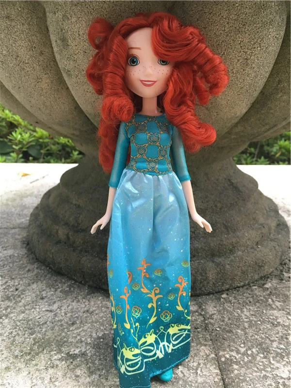 disney princess royal shimmer merida doll