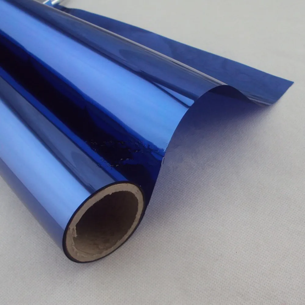 15%VLT Window Film Premium Color High Heat Control and Daytime Privacy Blue Both Side 1.52x10m/60\x33ft