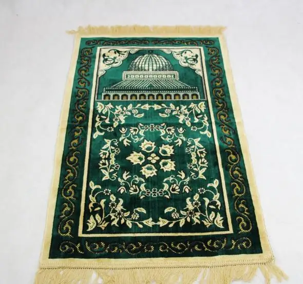 Новый жаккард Исламская мусульманская молитва коврик Salat Musallah Молитвенный Ковер