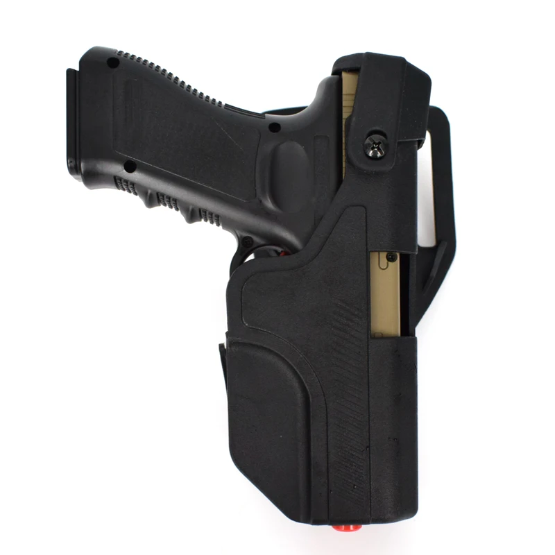 

Tactical Pistol Holster Glock 17 19 22 23 31 32 Gun Belt Holster Combat Airsoft Hunting Hand Gun Quick Drop Holster
