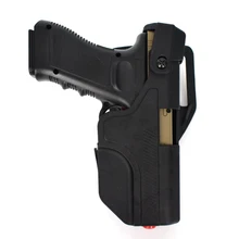 Tactical Pistol Holster Glock 17 19 22 23 31 32 Gun Belt Holster Combat Airsoft Hunting Hand Gun Quick Drop Holster 