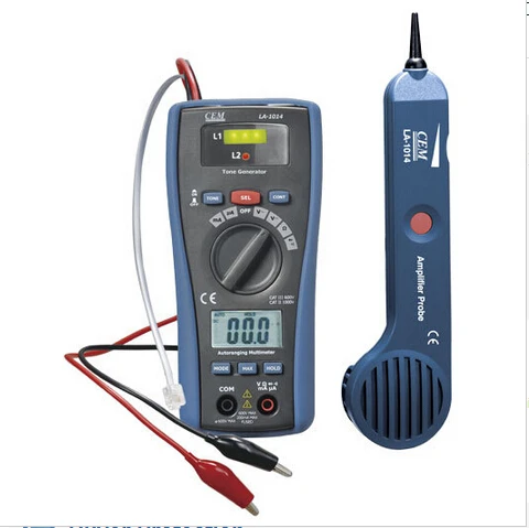 

2 in 1 LAN Tester & Multimeter Cable Indentifier CEM LA-1014