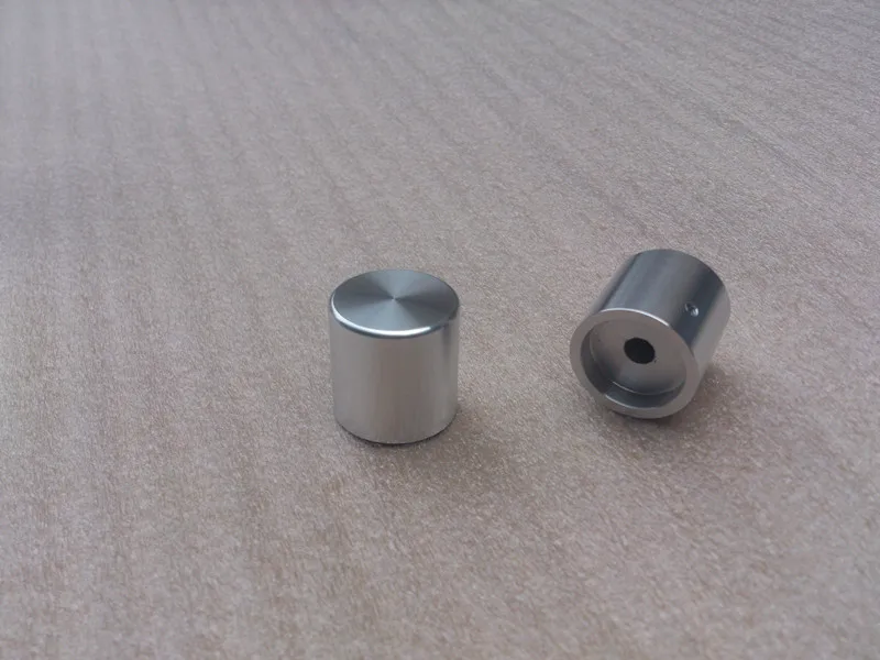 1PCS Diameter 25 *25solid aluminum knob volume potentiometer knob HIFI