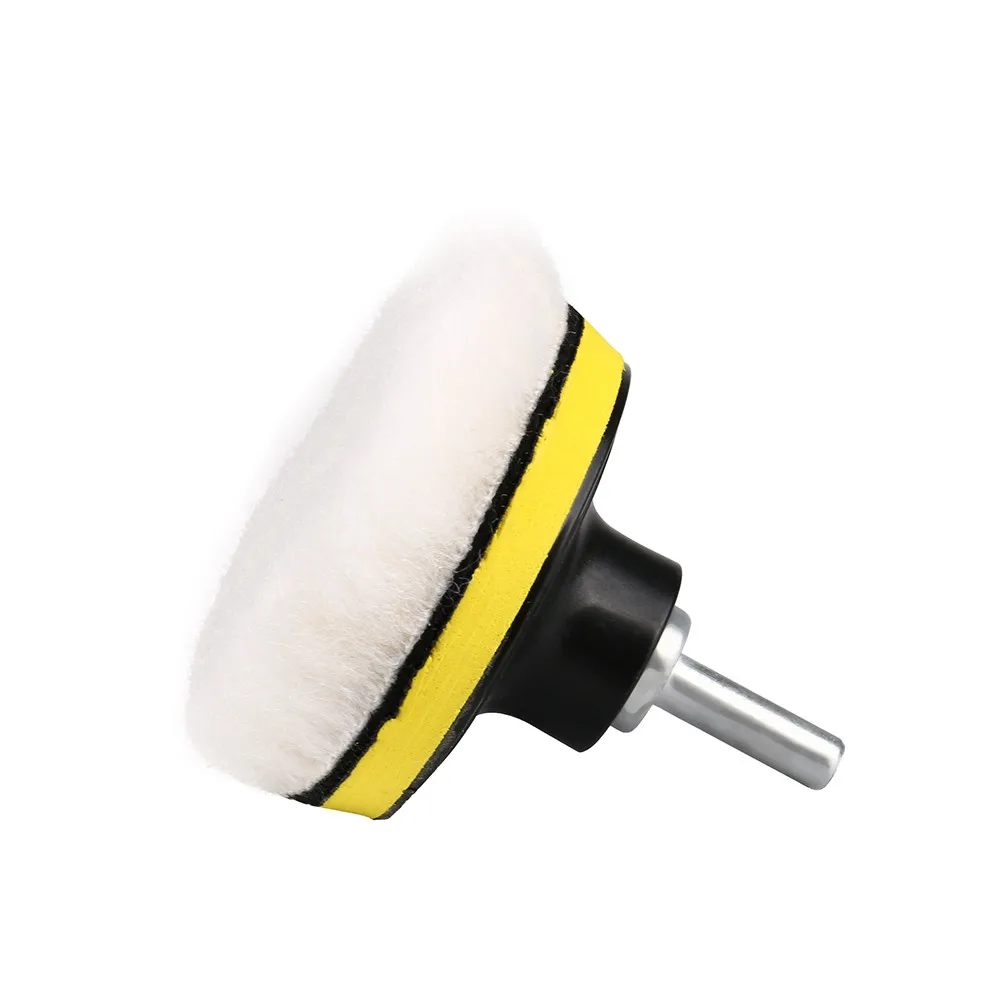 

10Pcs 3 inch Buffing Pad Kit For Polishing Wheel Auto Car With Drill Adapter Accesorios de coche #YL5