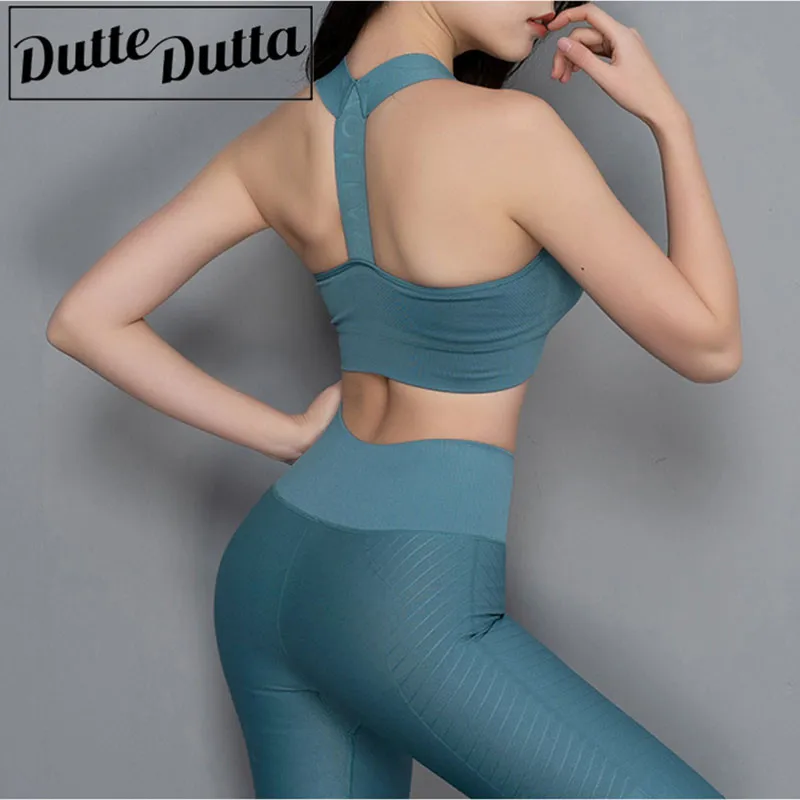 

High Impact Sports Bra Seamless Yoga Bra Fitness Clothing For Women Exercise Tops Push Up Ports Bra Padded Gym Crop Top Gym
