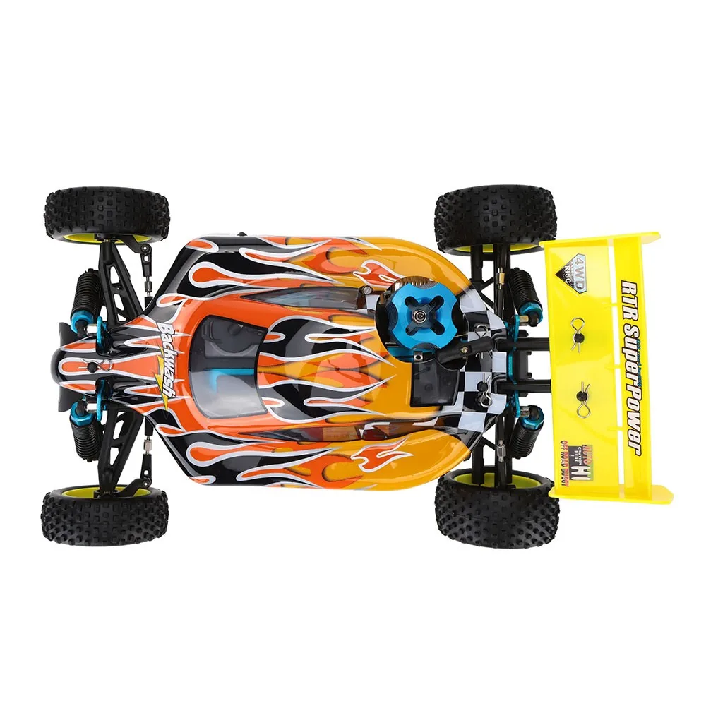 Бесплатная доставка HSP Baja 1/10 весы нитро мощность внедорожный Багги 4WD RC хобби
