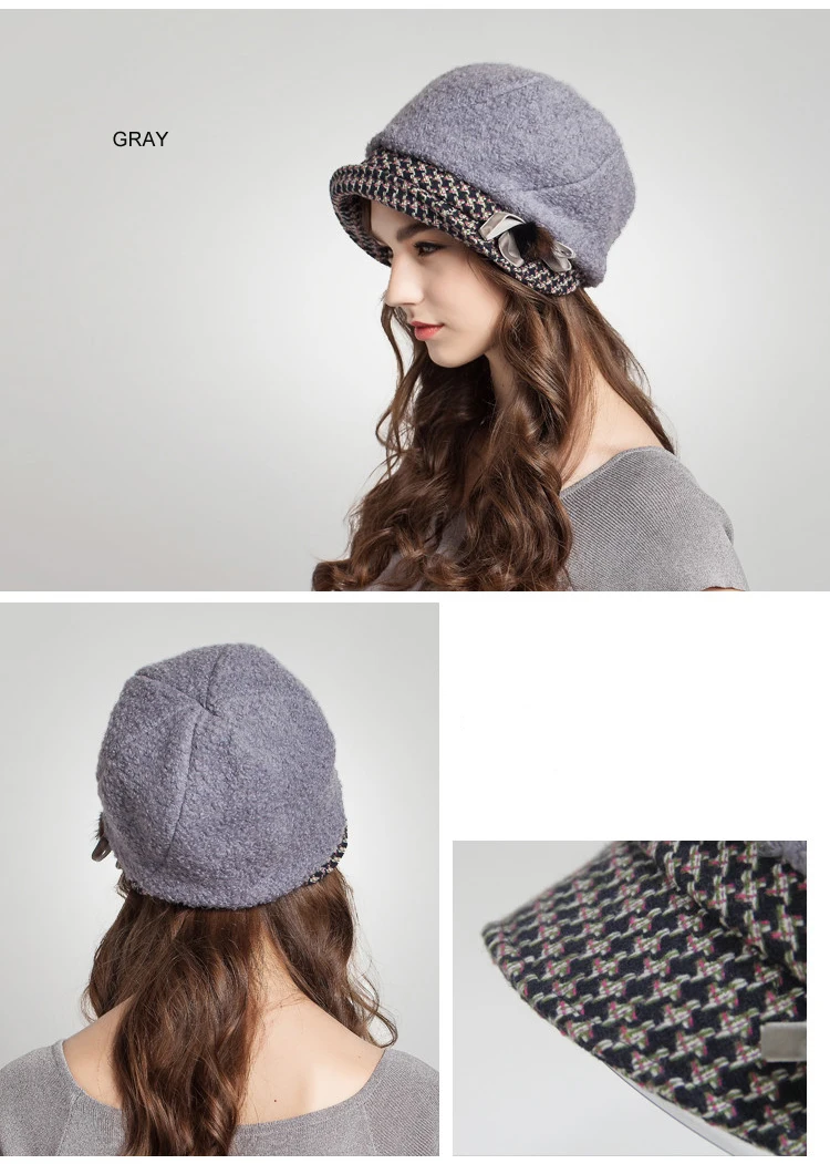 1 winter bucket hat women
