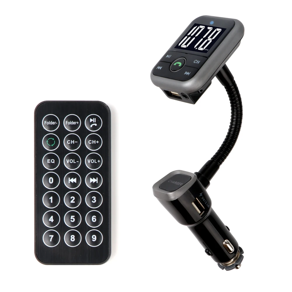 Новый комплект Bluetooth автомобильный fm передатчик с USB зарядным устройством