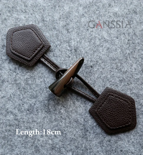 

1pc/lot Good quality color horn buttons 18cm for overcoat Acryl button for DIY scrapbooking(ss-1652-365)