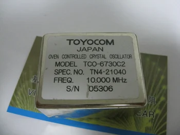 

old TCO-6730 10MHZ Low Phase Noise Double Thermostatic Groove Constant Temperature Crystal Oscillator OCXO 12V Sinusoidal Wav