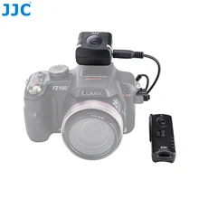 JJC Camera 433MHz Shutter Release 16 Channels RF Wireless Remote Control for PANASONIC DMC-FZ20/DMC-FZ20K/DMC-FZ20S/DMC-FZ30