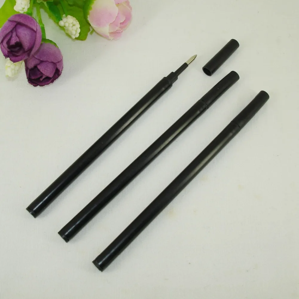 100pcs Gel ink Pen Refill Writing Lead point size 0.5mm for Liquid ink Pen Office Accessory Rollerball Stationery Pen parts