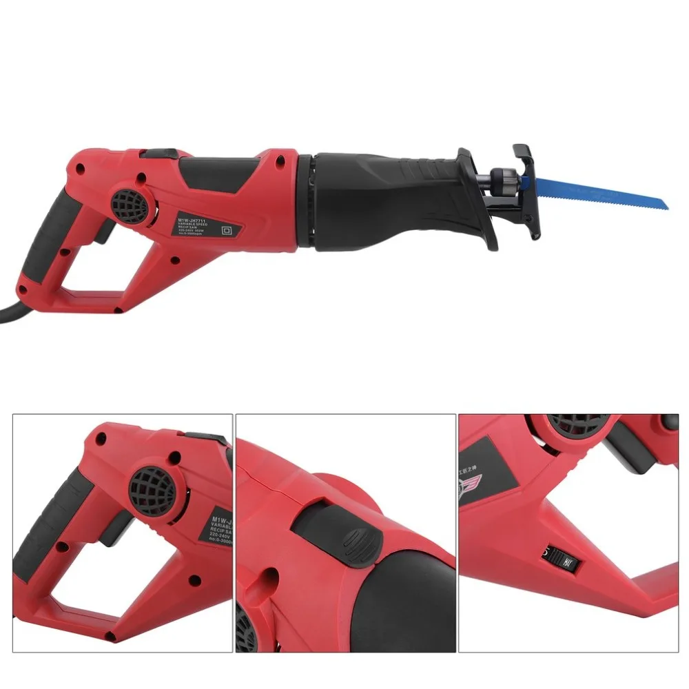 

Professional Electric Saw For Wood Metal Cutting Universal 950W Reciprocating Saw Saber With Powerful Motor EU Plug Power Tool