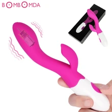 Vibrierenden Dildo Vibratoren Für Frauen 30 Geschwindigkeit Vagina Zauberstab Massage Spielzeug Für Erwachsene für Weibliche Masturbator G-punkt Clit Stimulator