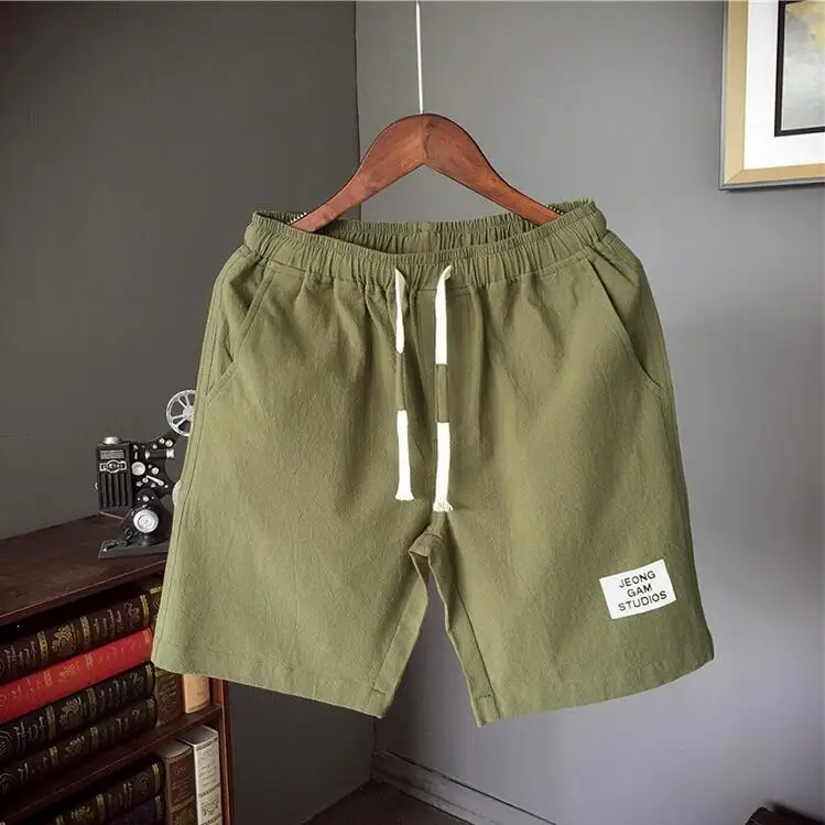 2019 Summer Home Casual Shorts Men ,fashion Plus Size Mens Loose Cotton Shorts , Comfortable Breathable White Shorts Male S-5XL 2019 Summer Home Casual Shorts Men ,fashion Plus Size Mens Loose Cotton Shorts , Comfortable Breathable White Shorts Male S-5XL