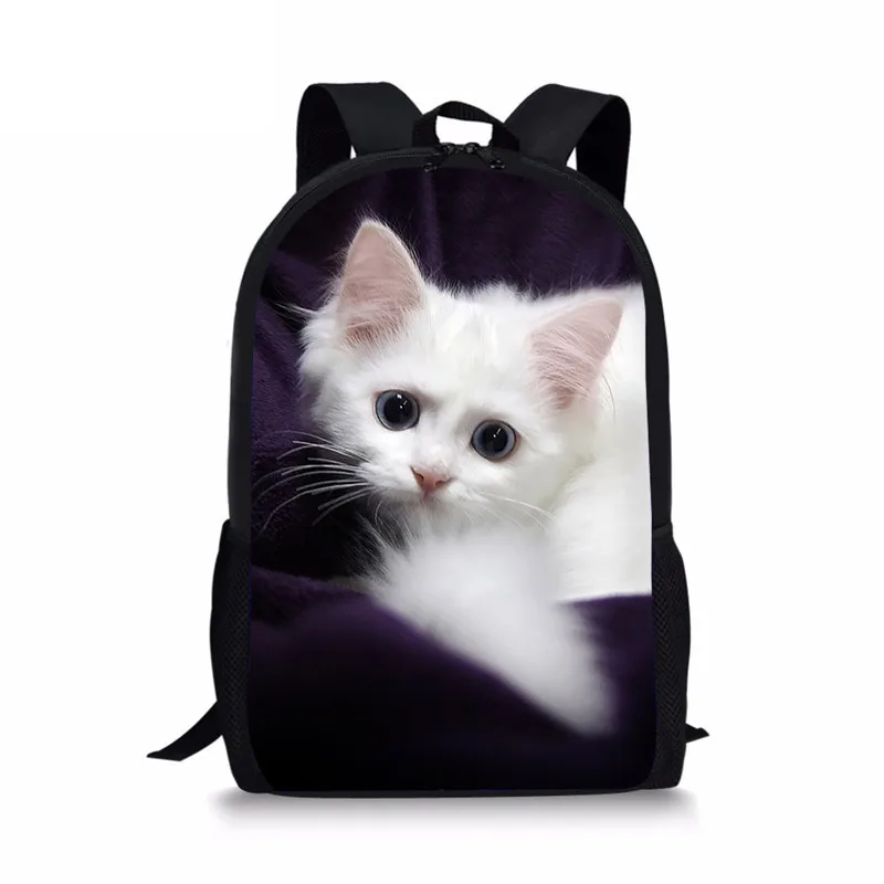 

2018 Newest Children's School Bags Kawaii Animal Cat Printing Backpack for Primary School Satchel Children Bookbags