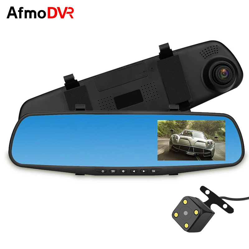 Car Mirror Camera Video Recorder Camera Car Dvr Hd Mirror Dash Cam