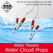 999 реквизит поливающиеся Цветочные Takagism игра реальная реквизит побег из комнаты/подключения линии, чтобы открыть дверь