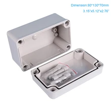 New 2015 Waterproof ABS Control Box , Button Box , Switch Enclosure IP66 80*130*70mm New 2015 Waterproof ABS Control Box , Button Box , Switch Enclosure IP66 80*130*70mm