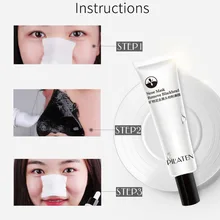 1 шт. нос для удаления угрей лицо черный маска лечение акне маска-пилинг всасывания уход за кожей лица пор полоса черная голова маски