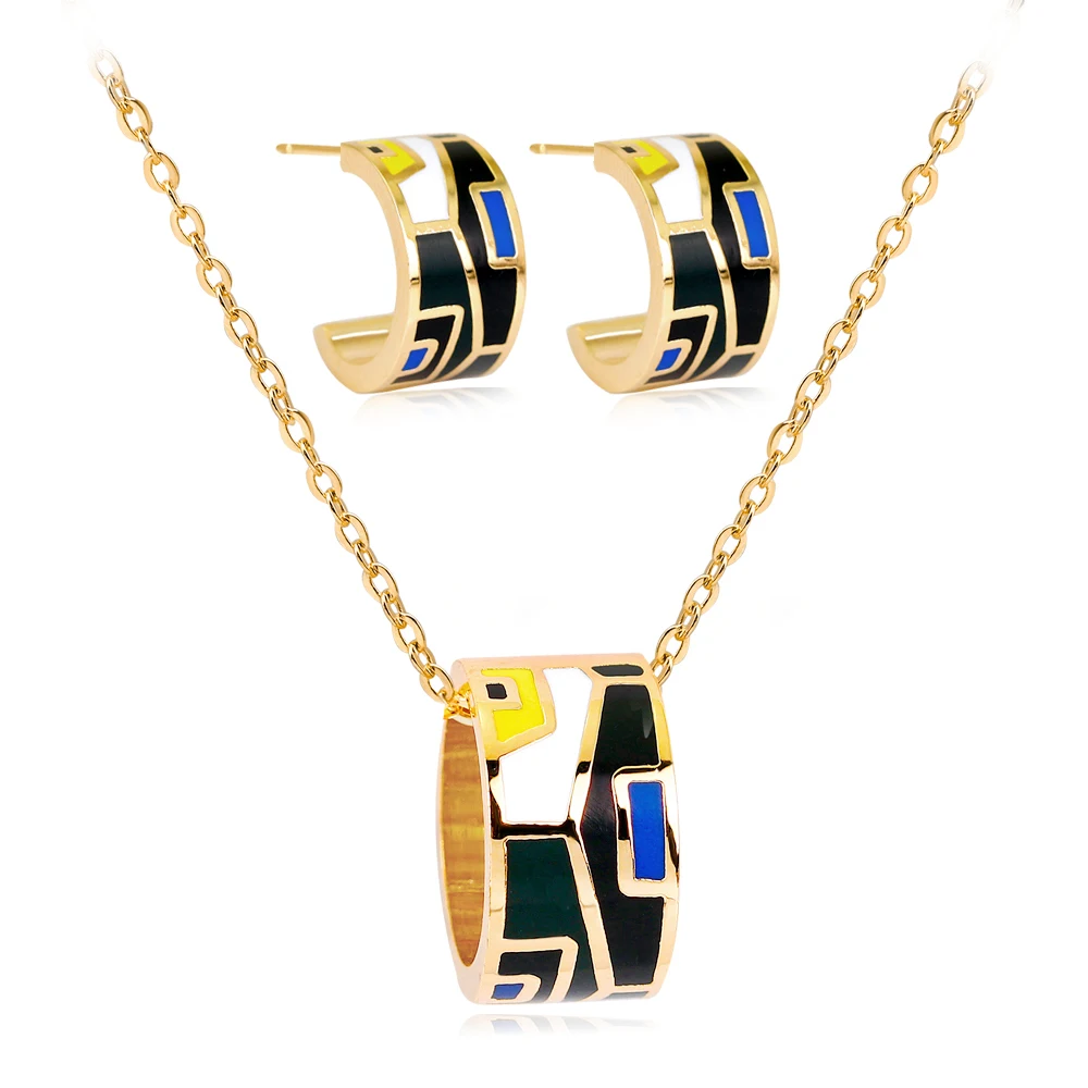 enamel costume jewelry